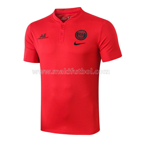 camiseta paris saint germain polo 2019-2020 rouge